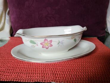 Kuhinjski setovi: Sosijera vintaz porcelanska nova. Sosijera bez ostecenja. pozlata — 8