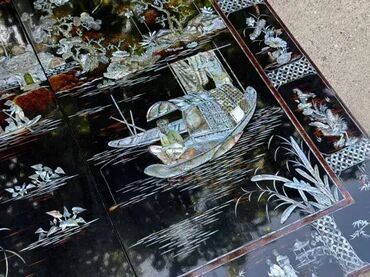 RS - Antique Art Paintings: Stari Vijetnamski paneli za zid - RUČNI RAD U odličnom stanju 🪑 — 6