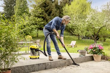 Пылесосы: Пылесос, Karcher, Моющий, Влажная, Паровая, Смешанная, Фильтр для воды, Контейнер, Мешок — 10