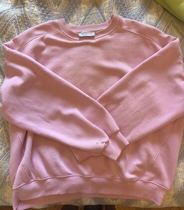 Толстовка, Bershka, M (EU 38), цвет - Розовый
