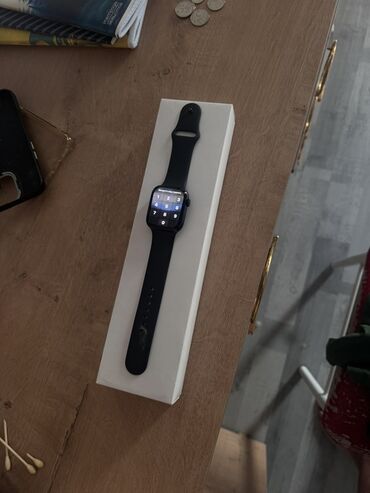 часы smart watch: Смарт‑часы в стиле Apple Watch (черный цвет) Series 8 45mm -