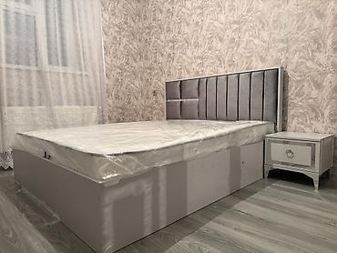 Mebel dəsti – çarpayı və tumba - Model: müasir minimal dizaynlı iki — 7