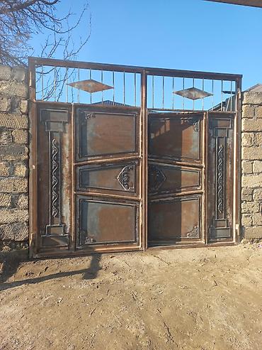 demir qapi bezekleri: Metal darvaza və qapı istehsalı və bəzək işləmələri - Material: qalın — 3