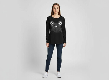 tanie koszulki oversize: Жіноча блуза, розмір S