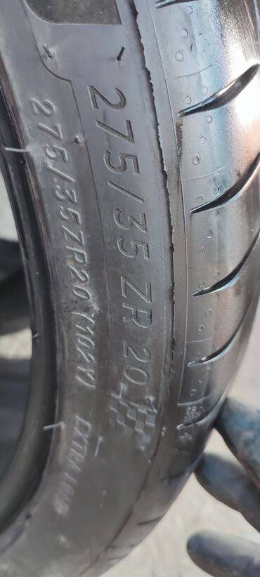 Шины: Шины 275 / 35 / R 20, Лето, Б/у, Комплект, Легковые, Michelin — 3