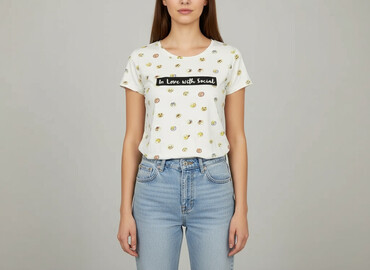 python t shirty: Terranova, Women`s T-shirt, size S