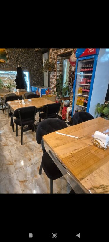 Restoran mebeli: Masa və divan dəstləri Özəl sifarişlə hazirlanmiş masa dəsti satılır — 11