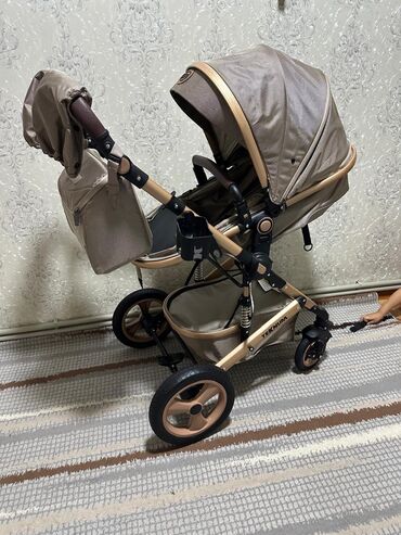 Коляски: Коляска, цвет - Золотой, Новый — 13