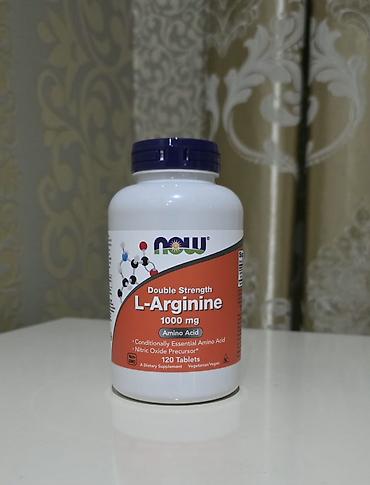 dunya xertesi: 🇺🇸 ABŞ istehsalı – NOW Foods L-Arginine 1000 mg 💪❤️💊 1968-ci ildən — 2