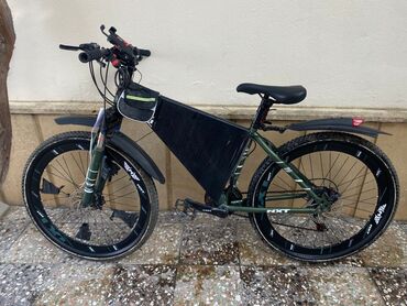 Elektrik velosipedlər: Elektrikləşdirilmiş dağ velosipedi – modifikasiya olunmuş kim istəsə — 3