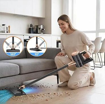 Tozsoranlar: LYAZOU 4‑in‑1 Simsiz Tozsoran - Super güclü sorucu: 50000 RPM — 4