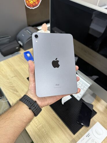 ремонт ipad: IPad Mini 6 / 64GB / 2022 / Space Grey Ideal veziyyetdedi. Ofisde