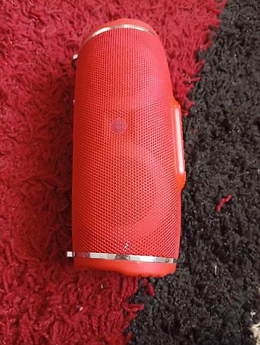se electronics: Портативная Bluetooth‑колонка (красная) - Цилиндрический корпус с — 2