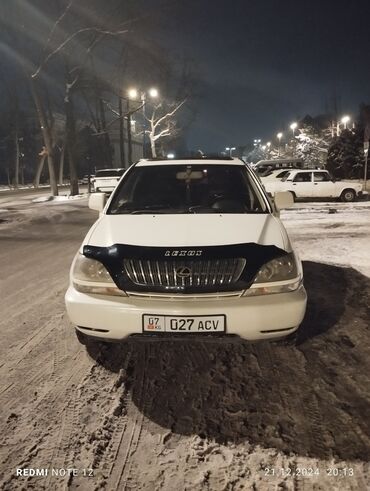 Lexus: Lexus RX: 2002 г., 3 л, Автомат, Газ, Внедорожник