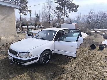эшик б у: Audi 100: 1991 г., 2 л, Кол менен иштөөчү, Бензин, Седан — 5