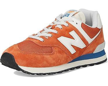 574: Мужские кроссовки, 41.5, New Balance, Новый, цвет - Оранжевый, Бесплатная доставка, Самовывоз, Платная доставка — 2