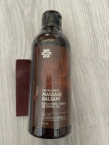 Красота и здоровье: Məhsul: Extra Rich Massage Balsam Həcm: 280 ml Təsvir: - Bitki — 1