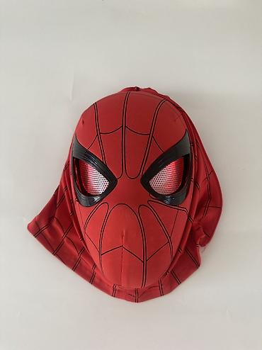 маска spiderman: Маска Человек Паук LED‑глазами - Реалистичная красная маска в стиле — 4