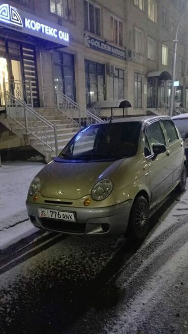 Daewoo: Daewoo Matiz: 2011 г., 1 л, Механика, Бензин, Хэтчбэк