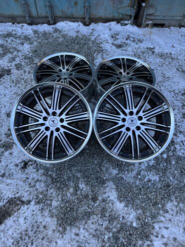 Диски: Литые Диски R 19 Work, Комплект, отверстий - 5, Б/у — 8