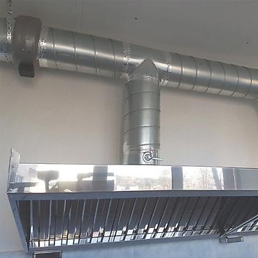 Установка вытяжек и вентиляции: Установка вытяжек и вентиляции ремонт улиток, диягностика — 14