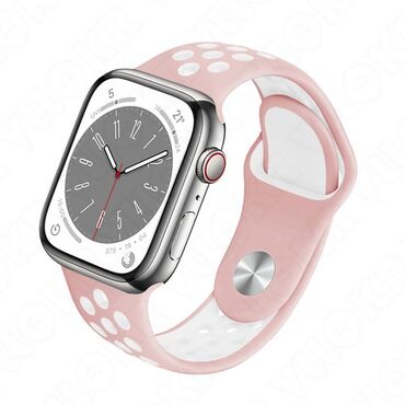 часы naviforce оригинал: Ремешок силиконовый для apple watch, спортивный браслет для часов