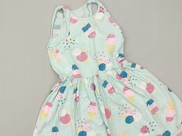 letnie długie sukienki w kwiaty: Dress, Cool Club, 4-5 years, 104-110 cm, condition - Very good