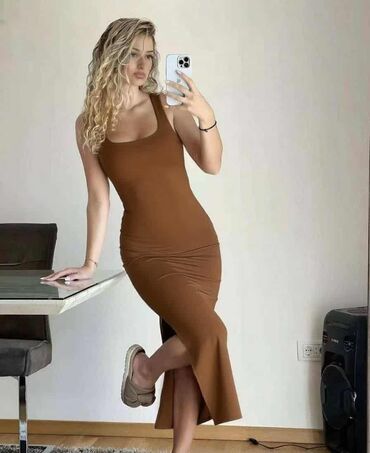 S (EU 36), color - Brown, With the straps