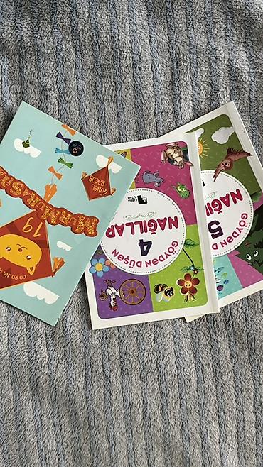 besik ucun oyuncaqlar: Uşaqlar üçün öyrədici kitab dəsti - Dəstə daxildir: - “Goydən Düşən — 1