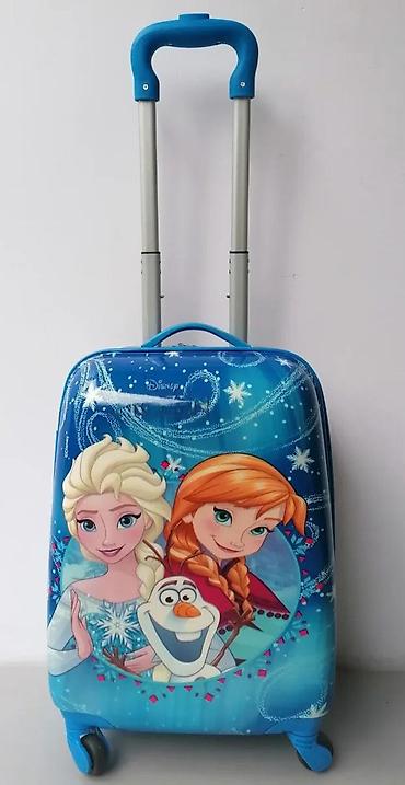 avon sat: Dečji kofer na točkiće – Disney Frozen motiv (Elza, Ana i Olaf) - — 6