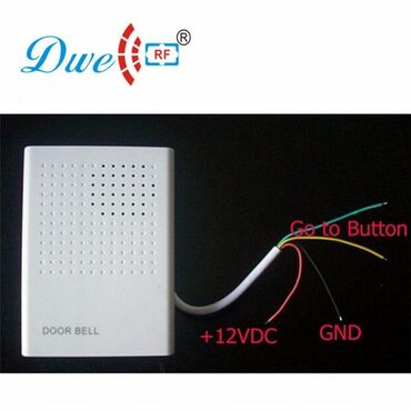 двери для подъезда с домофоном: DWE CC RF аудио домофон 12 В, электрический дверной звонок, проводной