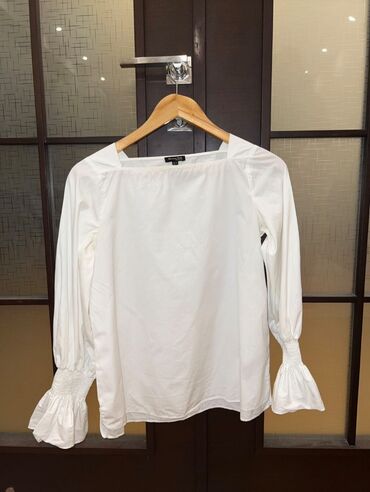 Рубашки и блузы: Massimo Dutti, M (EU 38), цвет - Белый