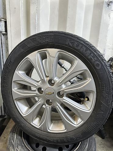 5114 15: Литой диск Chevrolet с шиной Kumho Solus 4 пара - Диаметр диска: R15 — 1