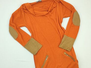 pomarańczowa bluzki długi rękaw: Tunic, S (EU 36), condition - Fair