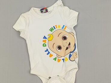 krótkie spodenki niemowlęce 74: Body, Disney, 1-3 m, 
stan - Bardzo dobry