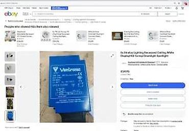 Ostali elektro materijali: Ventronic elektronski prigušnica/driver za MH/keramičke/HPS sijalice — 13