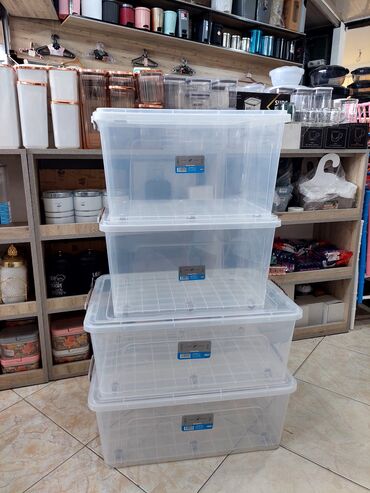 Yemək konteynerləri: Saxlama qabi her olcude box konteyner 1 litr 2 litr 3 litr 5 litr 9 — 3