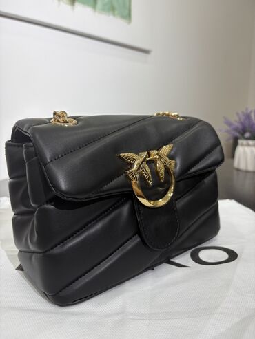 Torbe: Elegantna torbica, Pinko, Materijal: Koža