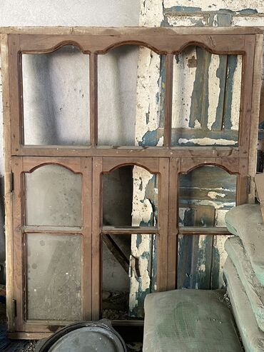 деревянные окна в бишкеке цены: Деревянное окно, цвет - Коричневый, Б/у, Самовывоз