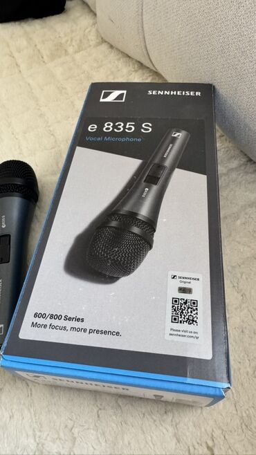 футляр для наушников: 🎤 Микрофон Sennheiser e835‑S (с выключателем), как новый Продаю
