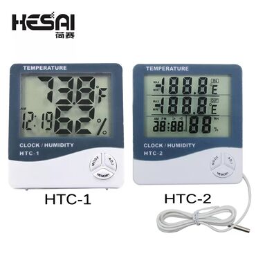 ayin tarixi: TERMOMETR HTC1 🔹️Nemislik ve temperaturu olcen termometr 🔹️Saat ayin