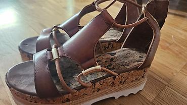 nike trail patike: Prodajem polovne kozne sandale, br 37, dva puta nosene, extra kvalitet — 5