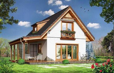 Tikinti işləri: Evlərin tikilməsi.Bakıda həyət bina evlərinin təmiti və tikilməsi — 11