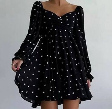 короткие юбки: Бальное платье, Короткая модель, цвет - Черный, В наличии