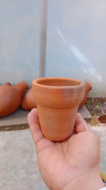 gil qablar: Stəkanlar, rəng - Qəhvəyi, 1 əd, 200 ml — 1