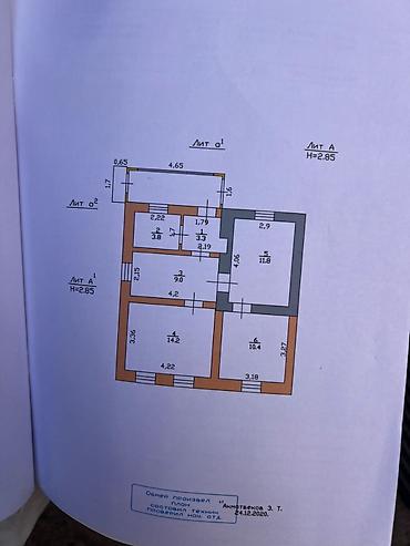 Продажа коттеджей и домов: Продаётся дом с участком Площадь дома — 62 м².4 сотки Дом жилой, при — 9