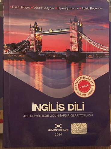 Kitablar və jurnallar: Məhsul: İngilis dili üzrə imtahan hazırlığı üçün kitablar toplusu — 4