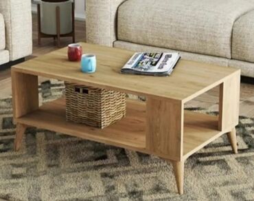 Masalar: Jurnal masası, Yeni, Açılmayan, Laminat, Dördbucaq masa — 2