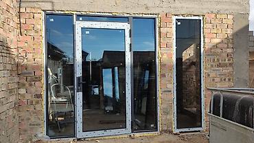 Алюминиевые окна на заказ: Алюминиевое окно на заказ, Тип окна: Витражные, Мансардные, Панорамные, Декоративные особенности: Другие особенности, Бесплатная установка, Без рассрочки — 7