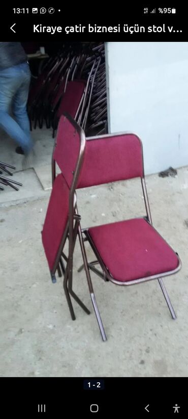 Stullar: Açilib bağlanan stul stol stul Stol Açilib bağlanan stullar Oturacaq — 11